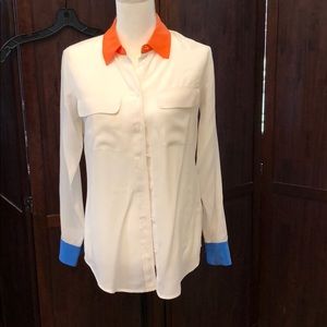 Equipment women’s silk blouse size xs